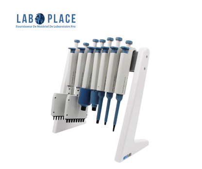 Support micropipette 6 postes