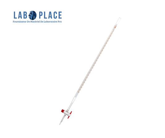 Burette avec robinet en verre