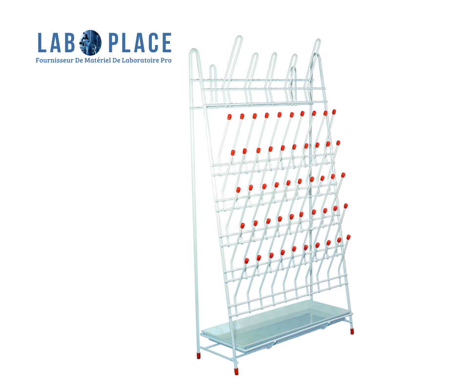 Égouttoir pour verrerie de laboratoire