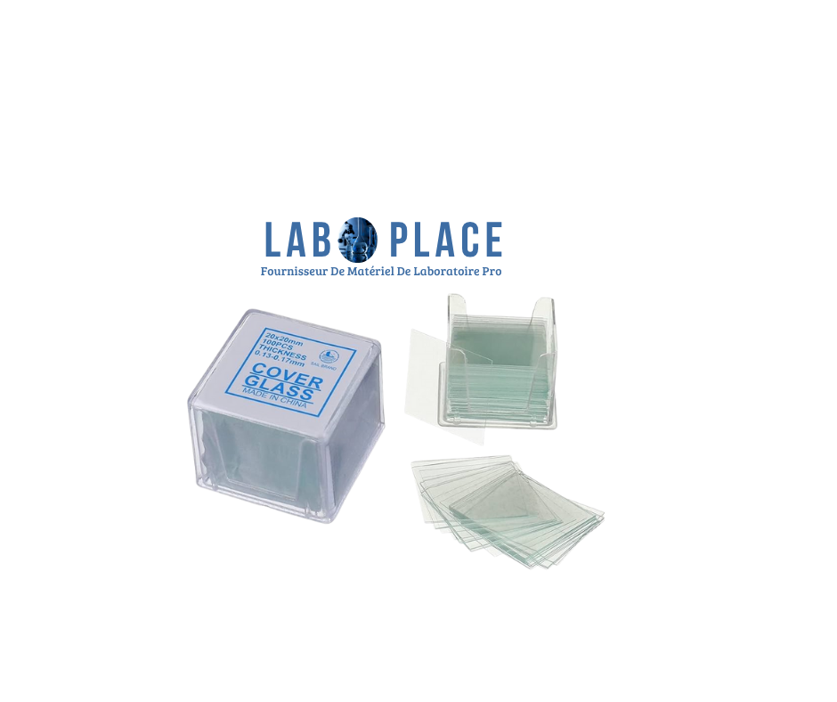 Lamelle couvre  (boite de 100 pièces borosilicaté 3.3)